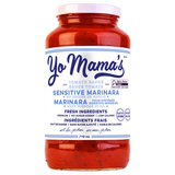Yo Mama's Foods - Pasta Sauce - Sensitive Marinara - 710ml