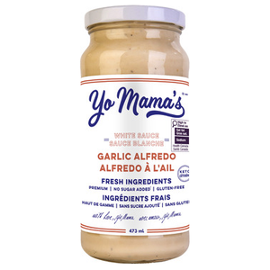 Yo Mama's Foods - Pasta Sauce - Garlic Alfredo - 473ml