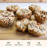 Clean Cravings by Ketolibriyum - Muffin - Power Breakfast 4 Pack - 340g