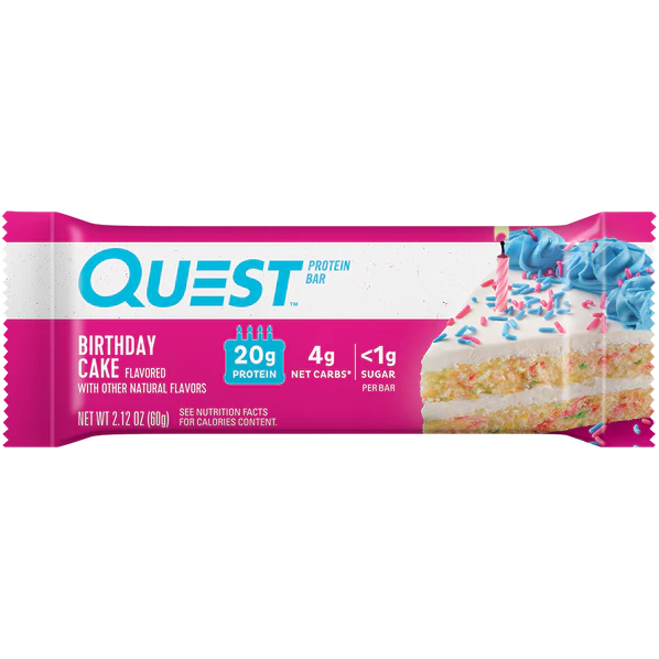 Quest Bar - Gâteau d'anniversaire