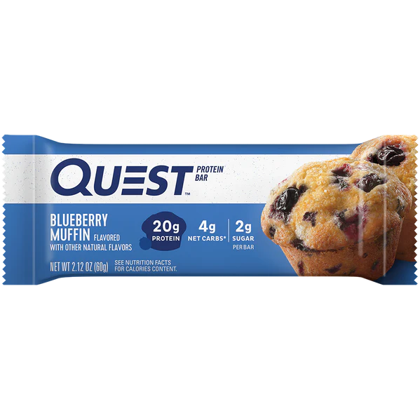 Quest Bar Blueberry Muffin Low Carb Canada