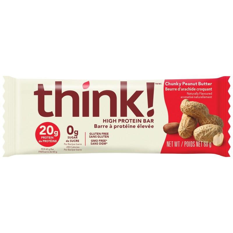 think! - High Protein Bar - Chunky Peanut Butter