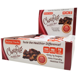*Healthsmart - Barre protéinée ChocoRite - Traces d'animaux - 64g
