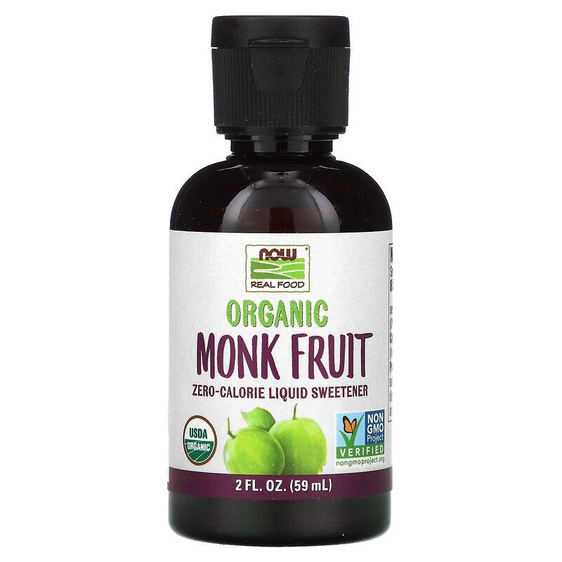 MAINTENANT - Fruit de moine biologique - Édulcorant - 2 fl oz