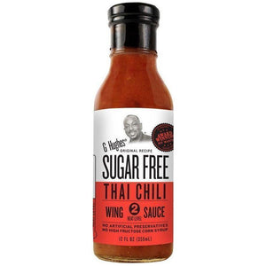 G Hughes Wing Sauce - Chili thaïlandais sans sucre - 12 oz