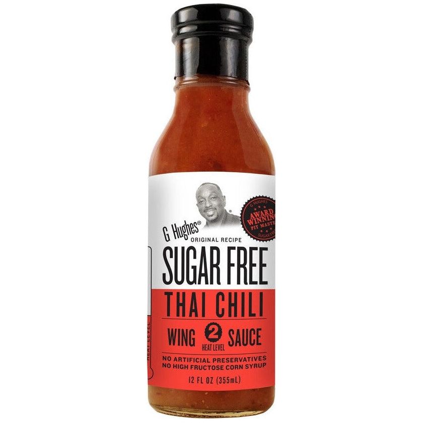 G Hughes Wing Sauce - Sugar Free Thai Chili - 12 oz