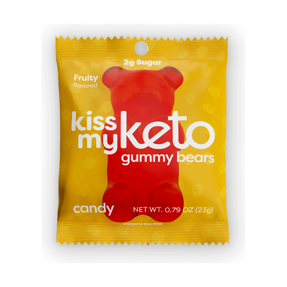 Kiss My Keto - Gummy bears - Fruity - Low Carb Canada
