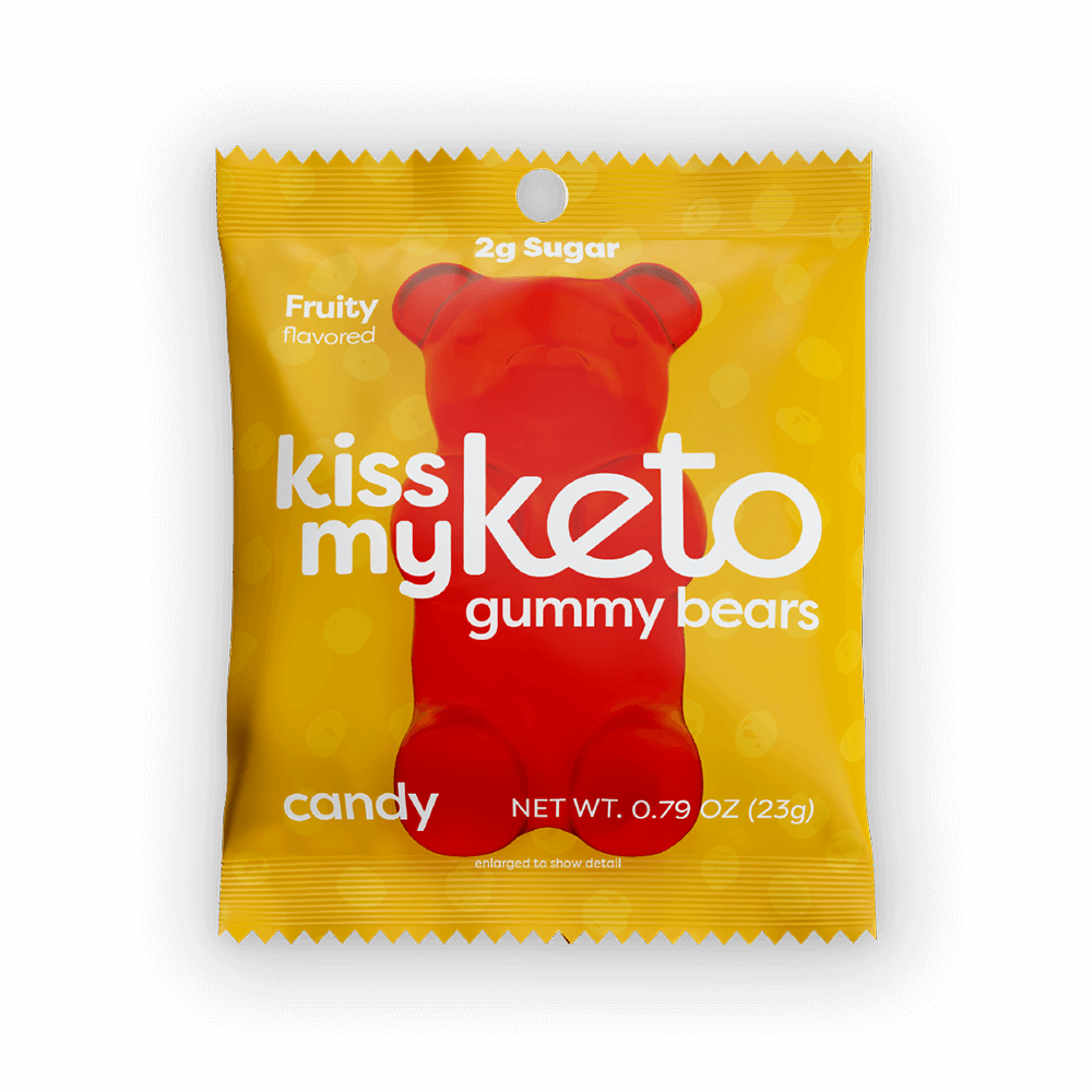 Kiss My Keto - Gummy bears - Fruity