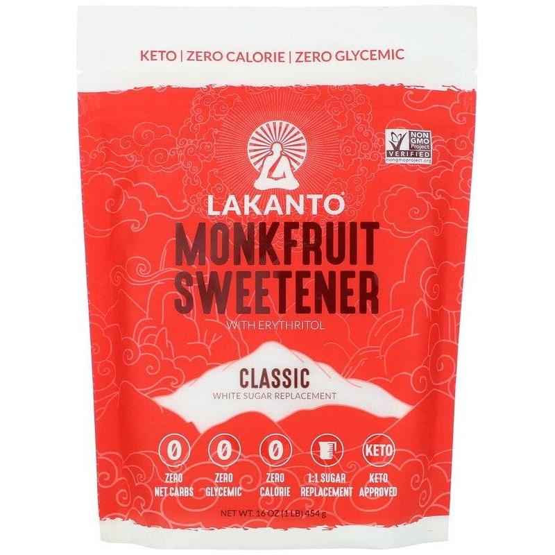 Lakanto - Édulcorant Monkfruit - Classique - 454 g