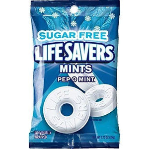 Life Savers Sugar Free Candy - PepOMint - 2.75 oz Bag