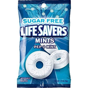 Life Savers Sugar Free Candy - PepOMint - 2.75 oz Bag