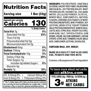 Atkins Endulge Dessert Bars - Lemon Tart - 5 Bars
