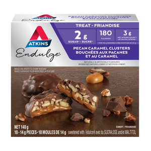 Atkins Endulge Treat - Pecan Caramel Clusters - 10 Pieces