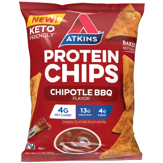 Atkins Protein Chips - Chipotle BBQ - 1.1oz
