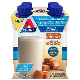 Atkins Shakes - Creamy Caramel - 4 Pk