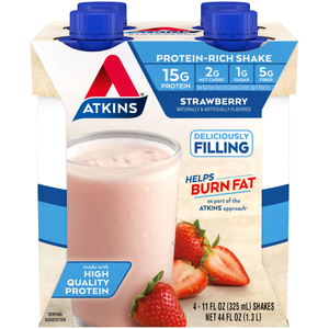 Atkins Shakes - Strawberry - 4 Pk