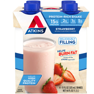 Atkins Shakes - Strawberry - 4 Pk