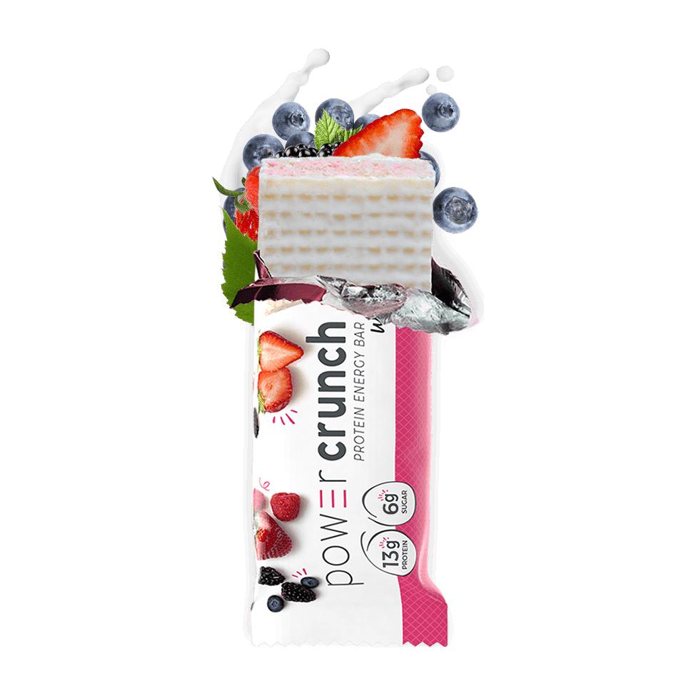 Power Crunch - Protein Energy Bar - Wild Berry Creme