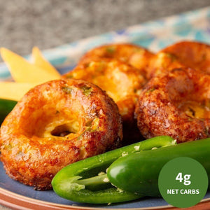 Ketolibriyum - Bagel - Cheddar Jalapeno 4 Pack