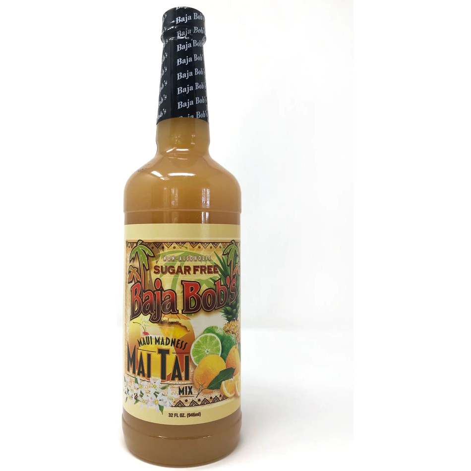 Baja Bob's - Sugar Free Cocktail Mixer - Mai Tai Mix - 32oz