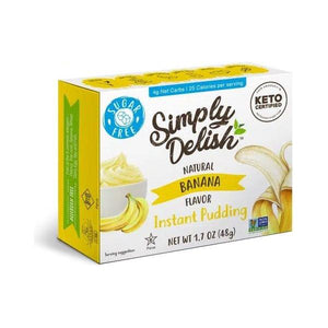 Simply Delish - Pudding Keto sans sucre - Banane