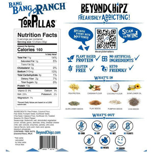 BeyondChipz Torpillas - Bang Bang Ranch - 5.3 oz Bag