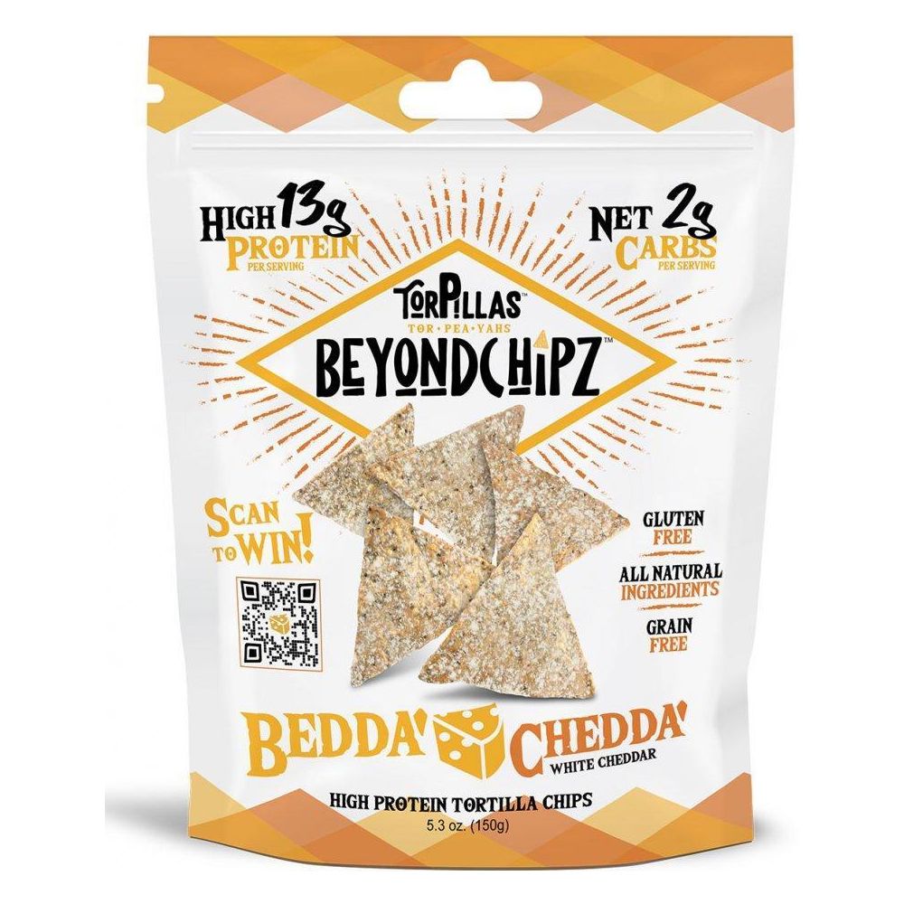 BeyondChipz Torpillas - Bedda Chedda - 5.3 oz Bag