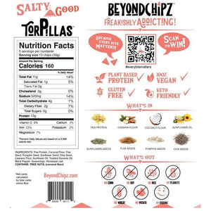 BeyondChipz Torpillas - Salty Good - Sac de 5,3 oz 