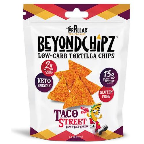 BeyondChipz Torpillas - Taco Street - Sac de 5,3 oz 