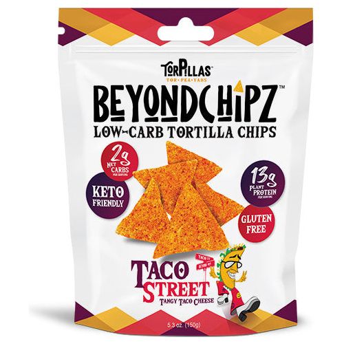 BeyondChipz Torpillas - Taco Street - 5.3 oz Bag