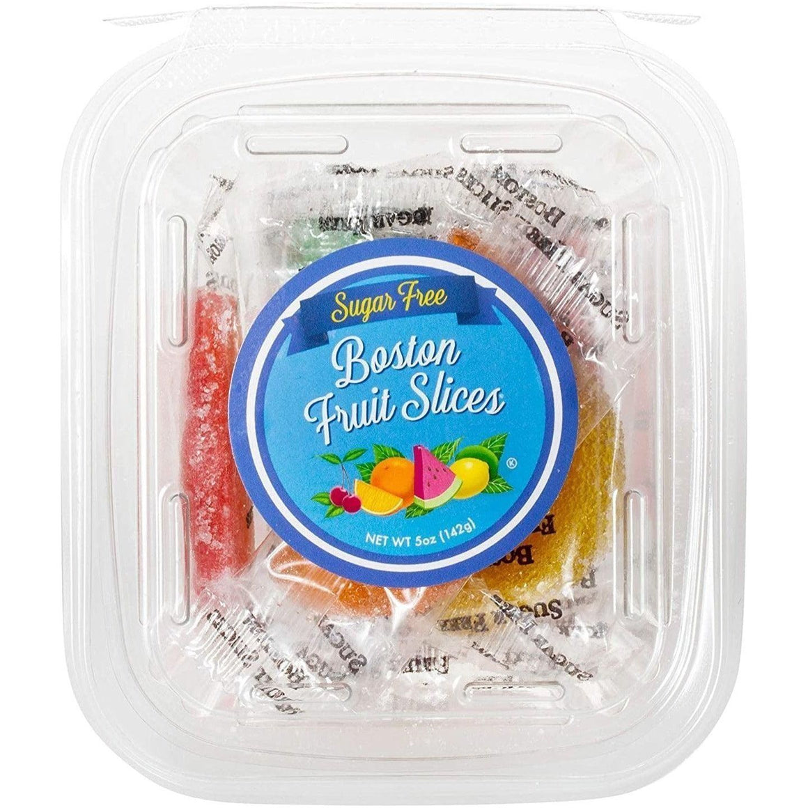 Tranches de fruits Boston - Sans sucre - Saveurs assorties - 5 oz