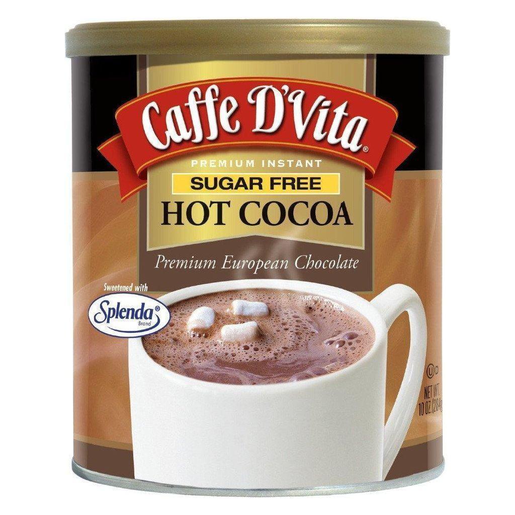 Caffe DVita Sugar Free Hot Cocoa - 284g – Low Carb Canada