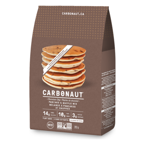 Carbonaut - Mélange à Crêpes et Gaufres - Pépites de Chocolat - 283g