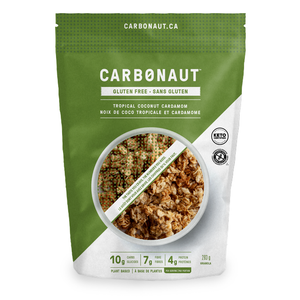 Carbonaut - Granola sans gluten - Cardamome tropicale à la noix de coco - 283g
