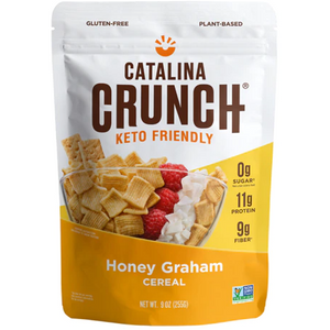 Catalina Crunch - Keto Friendly Cereal - Honey Graham - 9 oz.