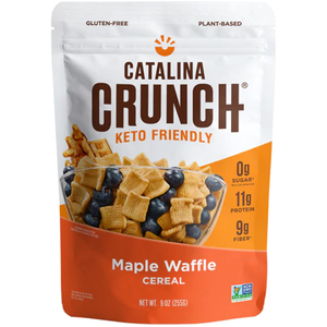 Catalina Crunch - Céréales Keto Friendly - Gaufre à l'érable - 9 oz.