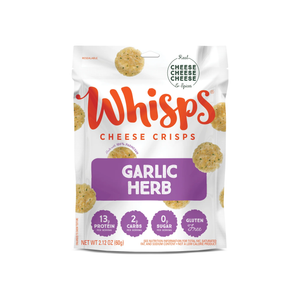 Whisps - Cheese Crisps - Garlic Herb - 2.12oz