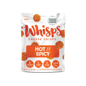 Whisps - Cheese Crisps - Hot & Spicy - 2.12oz