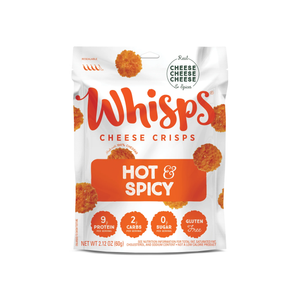 Whisps - Cheese Crisps - Hot & Spicy - 2.12oz
