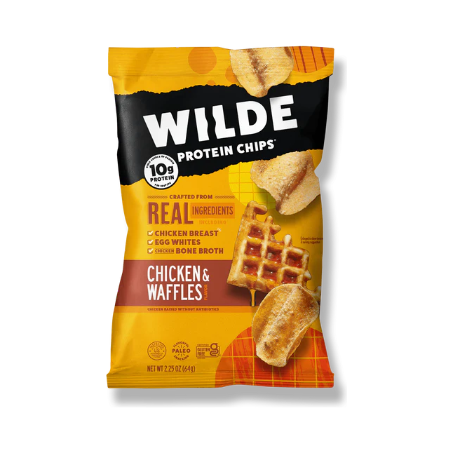 Wilde - Chicken Chips - Chicken & Waffles - 2.25 oz