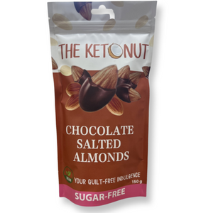 Ketonut - Sugar Free Chocolate Salted Almonds - 150g