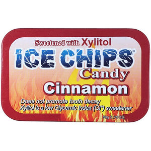 Ice Chips - Bonbons sans sucre au xylitol - Cannelle - 1,76 oz 