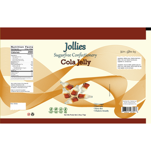 Jollies Sugar Free Candy - Cola Bottles - 2.5oz
