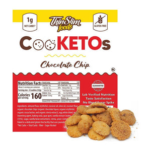 ThinSlim Foods - Biscuits Keto - Pépites de chocolat