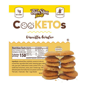 ThinSlim Foods - Keto Cookies - Gaufrette à la vanille