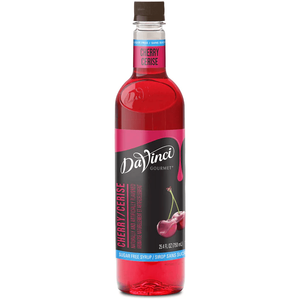 DaVinci - Sirop sans sucre - Cerise - Bouteille 750ml