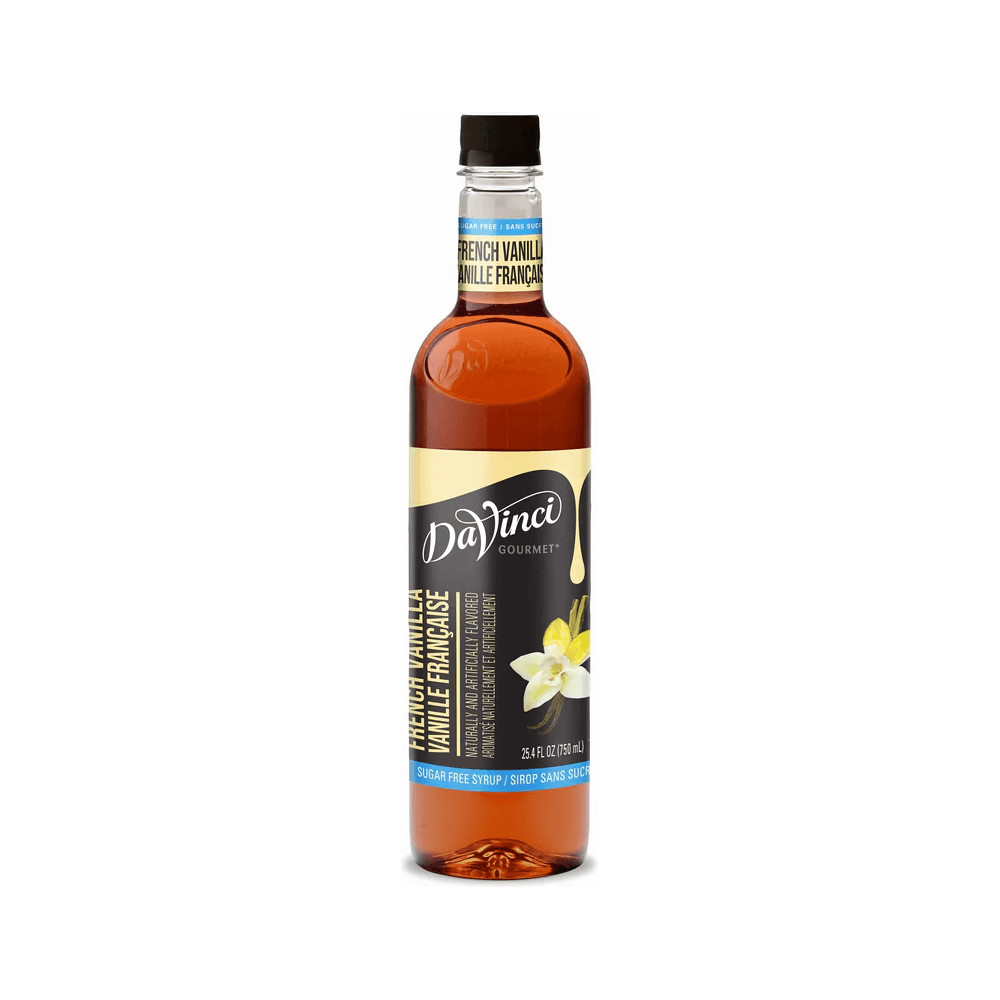 DaVinci - Sirop sans sucre - Vanille française - Bouteille 750ml