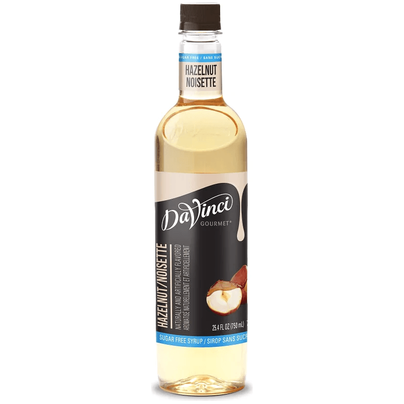 DaVinci - Sirop Sans Sucre - Noisette - Bouteille 750ml