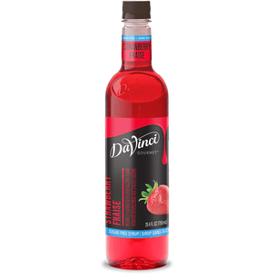 DaVinci - Sugar Free Syrup - Strawberry - 750ml Bottle