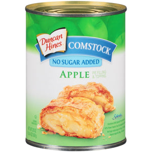 Duncan Hines Comstock - No Sugar Added Pie Filling and Topping - Apple - 20 oz